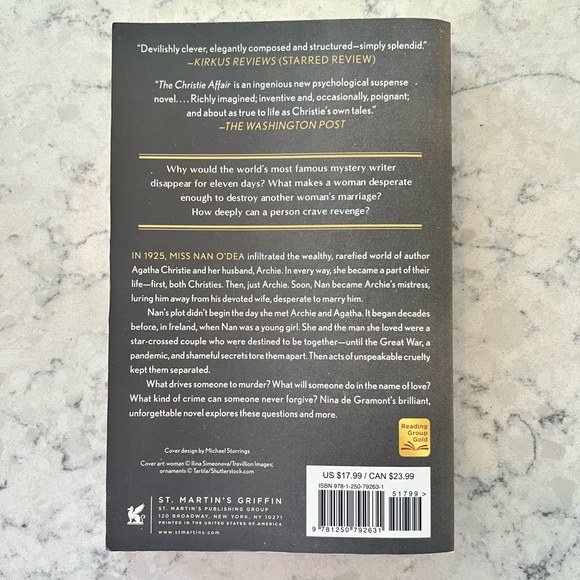 The Christie Affair by Nina de Gramont A Reese Witherspoon Book Pick - Picture 2 of 2